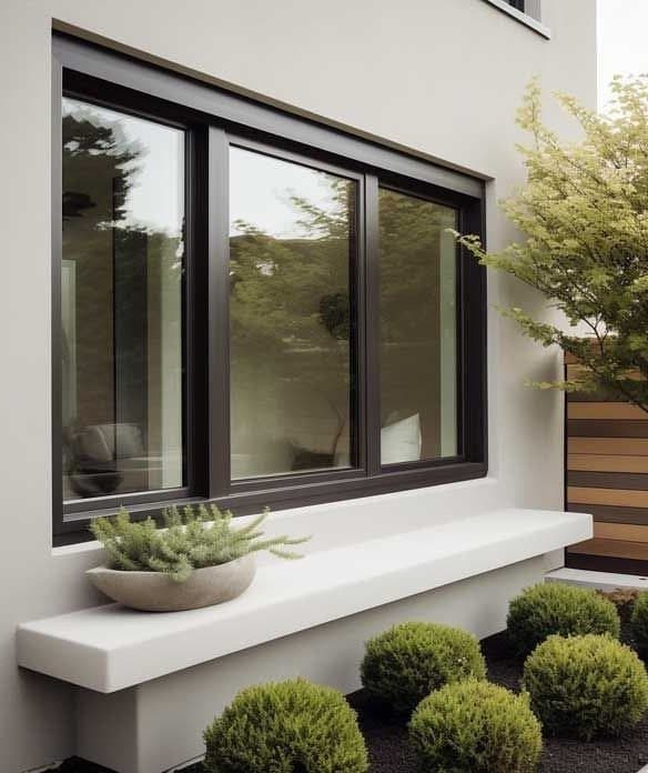 Ventana corrediza española